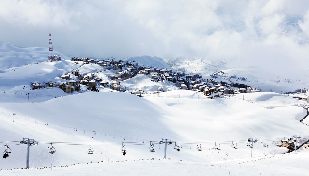 Lebanon’s Skiing Slopes Boost Tourists’ Number in January