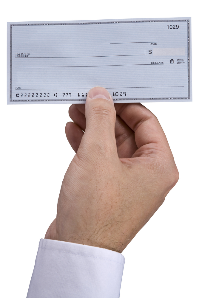  Value of Cleared Checks Dropped 8.33% Yearly by August