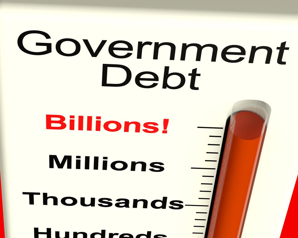 Gross Public Debt Up Yearly by 9% to $93.74B in July 2020
